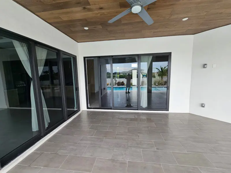 Covered patio — LAM Paint Services project (exterior)