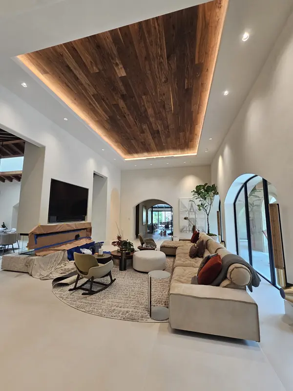 Family room — LAM Paint Services project (interior)