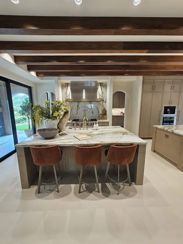 Kitchen island — LAM Paint Services project (interior)