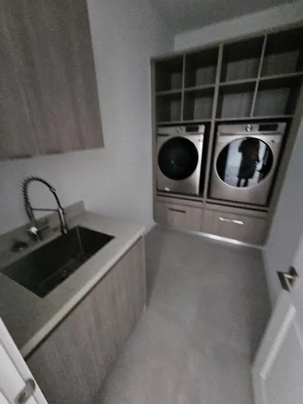 Laundry room — LAM Paint Services project (interior)